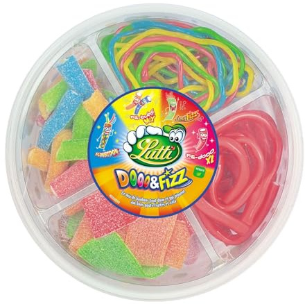 L'ouTTI – Bonbons Assortis Doo&Fizz, Explosion de Saveurs Acidulées et Douces, Boîte 450g - Lot de 3 - vendu par Lot