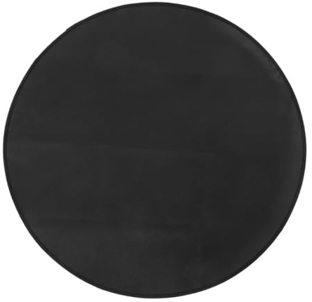 CLISPEED Tapis De Barbecue Rond Ignifuge pour Foyer Extérieur Protection De Sol Résistante Chaleur pour Terrasse Et Camping