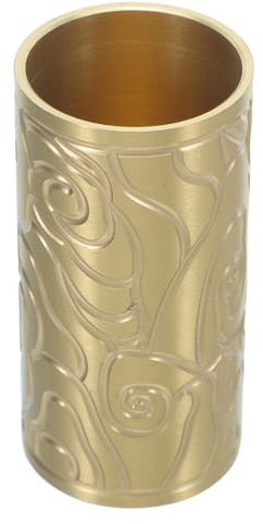 OATIPHO Brass Balustrade Post Cap with Vintage Artistic Round Design, Golden Column End Cap for Personalising Bed Hardware Fittings and Enhancing Stair Railings Or Garden Fence Posts