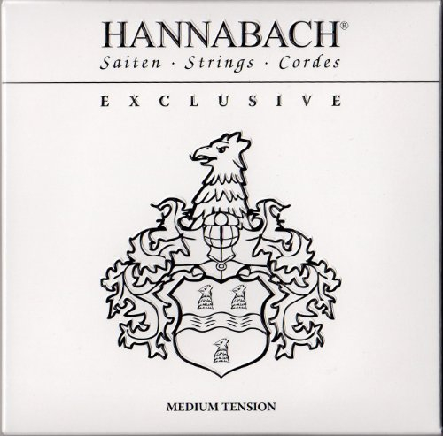 Hannabach Klassikgitarrensaiten Exclusive Serie Medium Tension - Satz - EXCLMT