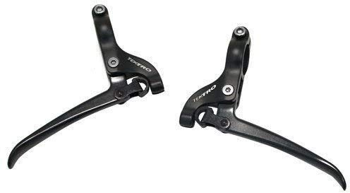 Tektro FL750 cykel smidd aluminium bromshandtag set 22,2 mm, svart, ST1419
