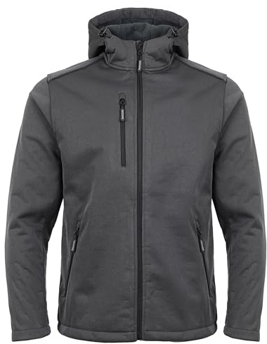 TuffStuff - Hale Jacket - Herrjackor - Vattentät jacka - Herr arbetsjackor - Vattentät kappa - Vinterjacka - Vinterarbetskläder - Arbetsjackor för Män - Utomhus Jacka, gRÖN, S