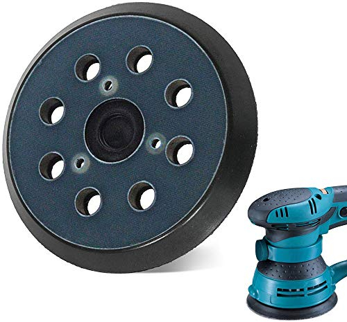 ZDNT 8 Loch Makita bo5041 Schleifteller 125mm Schleifpad Ersatzpad für MAKITA BO5031,M9204,BO5021,BO5041,Exzenterschleifer