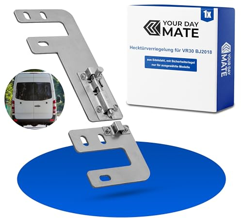 Serratura della porta posteriore per tetto alto, tetto super alto, compatibile con Mercedes Benz Sprinter VR30 BR907 VR910, dall'anno modello 2018, protezione antieffrazione camper, Prick Stop Lock