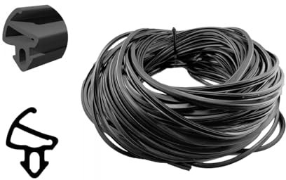 Fensterdichtung 50m Gummi Dichtung für Kunststofffenster EPDM S-1150