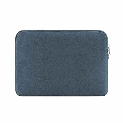 Housse pour Ordinateur 13 Pouce Portable Protection étanche pour Ordinateur Sac Serviette PC Portable Bleu Fonce
