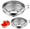 Set di 2 Imbuti in Acciaio Inox, Imbuto per Marmellate e Conserve, Imbuto con Apertura Grande e Piccola, Imbuti da Cucina per Barattoli e Bottiglie