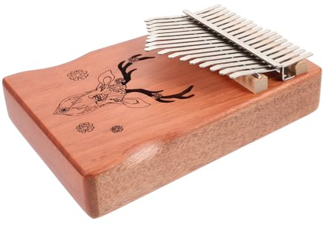 DRESSOOS Daumen Instrument Mundharmonikas Chakra-Regentrommel Klaviatur Bausatz Kalimba für Anfänger Kalimba-Klavierzubehör Kalimba für Erwachsene Kalimba-Zubehör Fingerklavier Metall