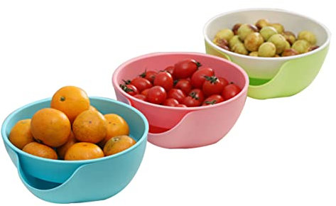 VINTORKY Schüsselkorb Snackschale Handyhalter Snacks Aufbewahrungsbox Nusshalter Sonnenblume Farbe