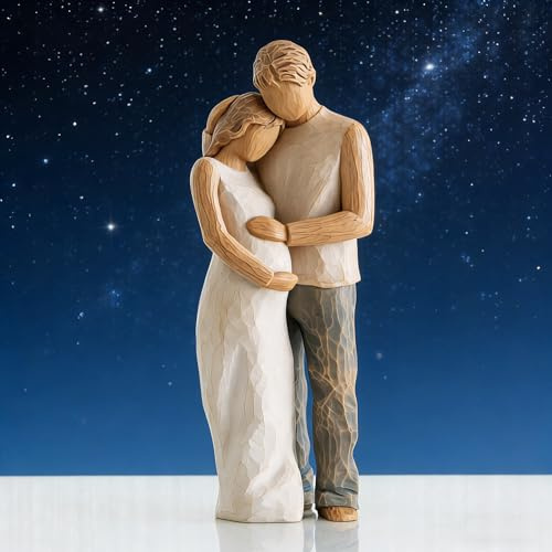 PIPITA Liebespaar-Statue, Liebesstatue Geschenk zur Hochzeit, Romantische Paare-Figuren Beste Geschenke zum Jahrestag, Valentinstag, Geburtstag