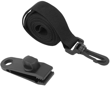 TOPINCN 8Pcs Pool Solar Cover Reel Attachment Kit Solar Blanket Straps Kit Swimming Pool Cover Straps Heavy Duty with Serrated Teeth Clamps Strong PP Nylon for Inground Pool