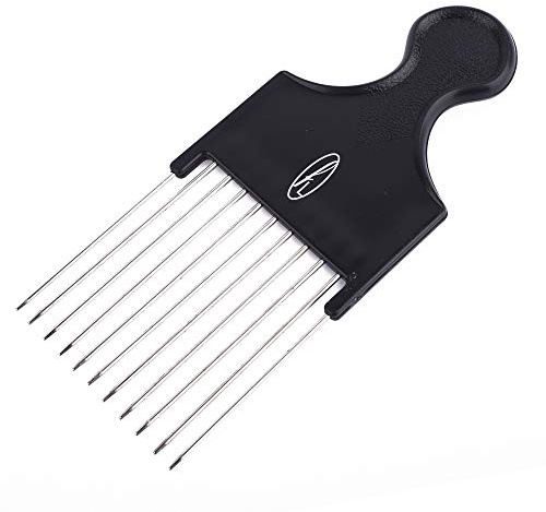 Tail Combs (Metal Afro Comb) Black