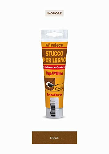 Veleca - Masilla para madera Tap Filler, nogal, 150 ml