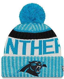 New Era Carolina Panthers NFL Sideline 2017 Beanie - One-Size