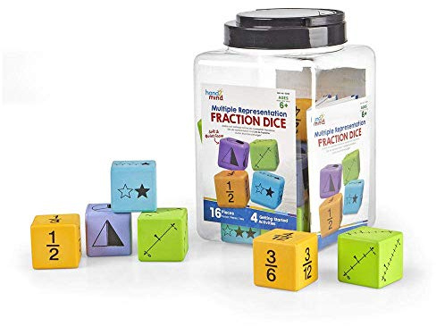 Learning Resources Würfel „Bruchdarstellungen“
