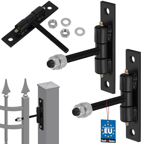 KOTARBAU® 2er Set Torband Einstellbar lang Schmiernippel Bolzenkugelgelagert für leichte Bewegung M12x100mm