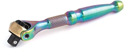 Titan 11326 1/4-Zoll-Antrieb x 10,2 cm 90 Zähne Schwenkkopf Mikro-Ratsche