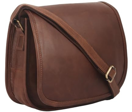 URBAN LEATHER Umhängetasche Handtaschen für Damen Braune Vintage-Geldbörse Designer-Reisetaschen für Damen Umhängetasche Handy-Geldbörse für Sie