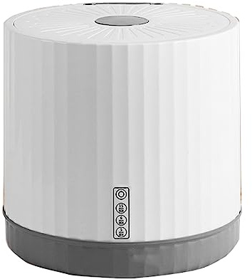 Portable Washing Machine, Mini Washer and Spin Dryer Small Foldable Bucket Washer, Lightweight and Easy to Carry, for Camping, Travelling, Apartment, Dorm (Color : Bianco)