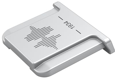 SMALLRIG Hot Shoe Cover for FUJIFILM Cameras, for FUJIFILM X-T3/ X-H2/ X-H2S/ X-S20/ X-E4/ X-E3/ X-pro3/ X100VI/ X100V/ X100F/ GFX50R/ GFX100S/ GFX100II (Silver) - 4697B