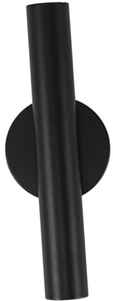 Cabilock Wandpflanzgefäß aus Legierung in Schwarz Kompakt und Platzsparend für Blumen und Pflanzen Moderne Nordische Wandvase für Kleine Wohnungen und Zimmer