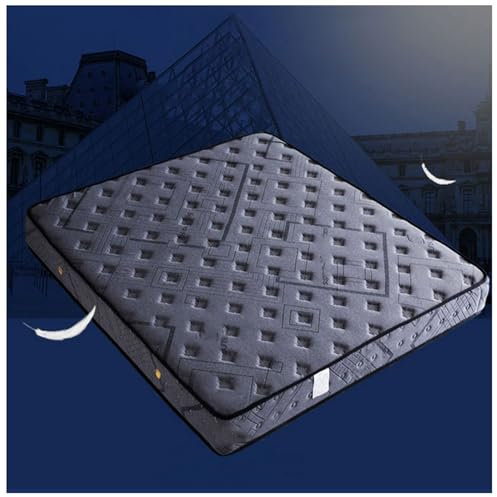 Memory-Foam-Matratze, Queen-Size-Größe, druckentlastend, luftig, Komfortschaum, 120 x 200 cm, mittelfeste Federkernmatratze, 25 cm Höhe