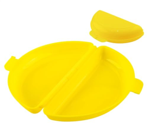 Cuiseur à œufs pour micro-ondes - Cuiseur à omelette pour micro-ondes - Cocotte à œufs compacte avec couvercle - Cuiseur à petit-déjeuner pour micro-ondes, cuiseur à omelette rapide pour œufs et