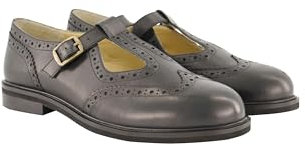 Ulla Popken Damen große Größen Übergrößen Plus Size Leder-Slipper, Cut-Outs, Lederfutter, Weite H schwarz 39 834300100-39