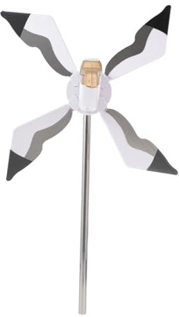 Yardwe 1pièce Décoration De Jardin avec Ventilateur Forme De Ornement De Jardin Extérieur Élégant pour Invités