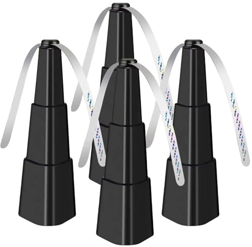 Plumero de moscas, repelente de moscas para la mesa, terraza y restaurante, retráctil, plegable y colgante Ventilador de moscas para ahuyentar moscas, repelente de moscas (4)