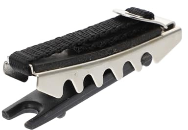 TOYANDONA Gitarren Capo und Präziser Tonhöhenwechselklemme mit Schnellem Release aus Kunststoff in Schwarz für Akustikgitarre und Mandoline für Gitarristen