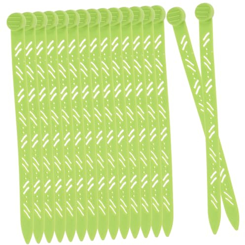 MUCKLILY 20 Rulos Esponjosos Para Permanente De Raíz, Barra De Permanente De Cabello Verde, Herramienta De Peluquería Para Uso Salón y Hogar, Rizador De Pelo Fácil De Usar