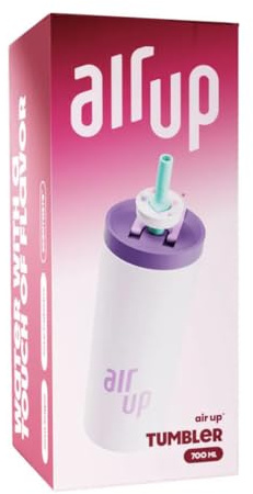 air up Tumbler Soft Lavender 700 ML - Airup Wasserflasche i inkl. 3 Airup Pods
