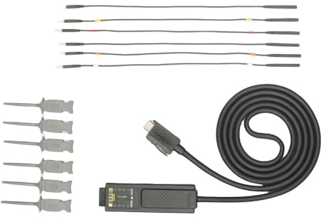 RIGOL PLA3204 Aktiver Logiktastkopf, 4-Kanal-Digitaltastkopf für Oszilloskope der MHO/DHO5000-Serie, USB Typ-C, Schwellenbereich ±15 V, max. Eingang ±40 V Spitze