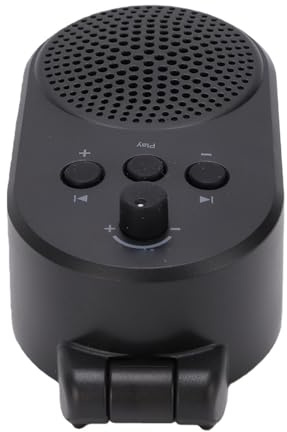 Yechiry Mini Amplificatore per Chitarra Elettrica, Amplificatore per Chitarra Ricaricabile Bluetooth da 5 W con Spina da 6,35 Mm e Riproduzione di Accompagnamento USB, Controllo del Volume per Bassi e