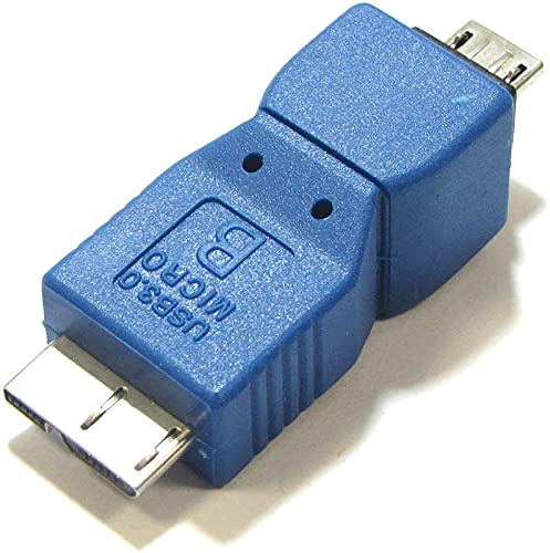 BeMatik - Adaptateur USB 3.0 vers USB 2.0 (Micro USB MicroUSB B to B Femme Mâle