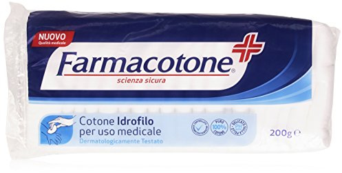 Farmacotone - Cotone Idrofilo , Per uso Medicale - 200 g