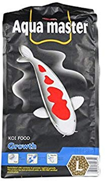 Aqua Master Koi Growth Fish Food, Large Pellet, 22-pound