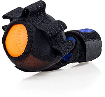 AFH Webshop Anti Spastik Hand Lagerungsschiene mit Ball | PREMIUM QUALITÄT | Lagerungshilfe | Handgelenkorthese und Fingerorthese