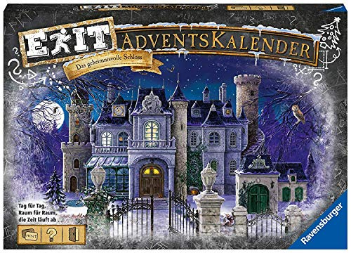Ravensburger 18941 - EXIT Adventskalender - Das geheimnisvolle Schloss - 24 Rätsel für EXIT-Begeisterte ab 10 Jahren