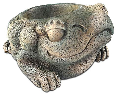 Exo Terra Wassernapf, im Azteken Style, Wassernapf als Frosch