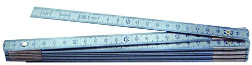 MIB Leichtmetall-Gliedermaßstab EG Genauigkeitsklasse III, 1/2 m zur AUSWAHL: 2 m, Alu