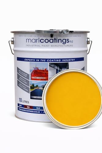 marlcoatings Heavy Duty Polyurethane floor paint 10L (Yellow)