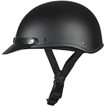 Retro Motorrad Halbhelme Halbschale Herren Damen· Brain-Cap Jet-Helm Scooter-Helm Mofa-Helm Retro Motorrad Half Helm Mit Built-In Visier,ECE-Zertifizierter A,55-62CM