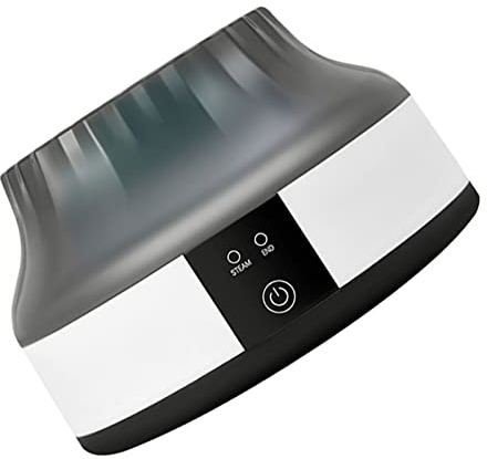Dampf-Nagel-Entferner-Maschine, Einfache Bedienung, Ergonomische Dampf-Gel-Nagel-Entferner-Maschine, Sicher für Nagelkunst-Werkzeug (Schwarz)