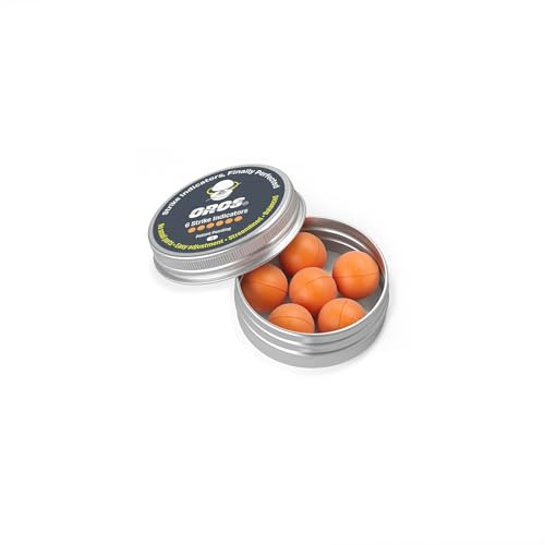 Strike Indicator 6-Pack (Small, Orange)