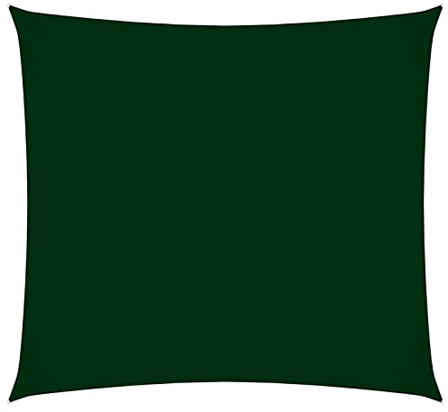ShGaxin Toldo de Vela Cuadrado de Tela Oxford Verde Oscuro 2,5x2,5 m, Toldo Vela, Toldos Exterior Terraza, Toldo para Sombra, Lona Sombra Exterior, Toldos para Patio
