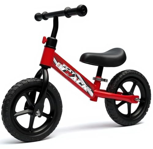 Chicos - Draisienne Bébé Balance Bike Flat Track| Vélo sans Pédale Enfant 1-4 Ans | Ultraléger 1,8 kg | Roues Anti-Crevaison EVA | Selle et Guidon Réglables (37004)