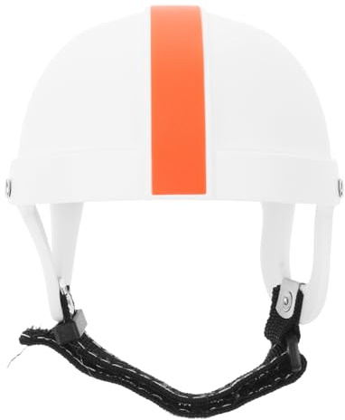 Veemoon Pet Safety Helmet for Dog Outdoor Riding Adjustable Small Medium Breeds Ear Holes and Dog Helmet Strap