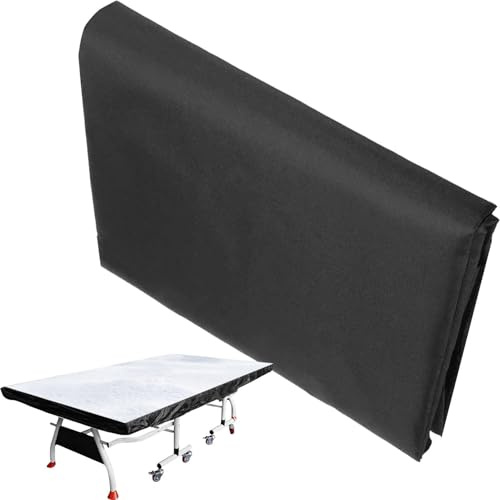 Tischtennis-Abdeckung – Wasserdichter Oxford-Stoffschutz, Robuster Outdoor-Schutz | -Schutzschicht, Schnee-, Schmutz- Und Frostschutz-Barrieredesign, Allwetter-Oberflächenverteidigungssystem,